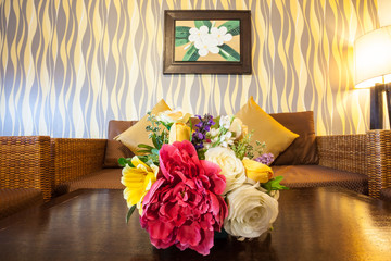 flowers in an vase