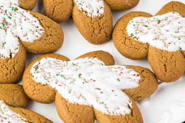 Christmas gingerbread cookies.