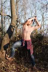 stylish lumberjack