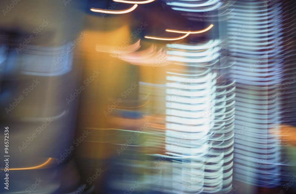 Poster abstract light speed movement blurred background