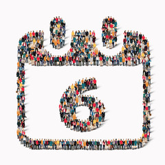  people    calendar date icon holiday