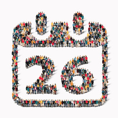  people    calendar date icon holiday