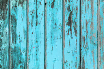 Old painted wood wall - texture or background