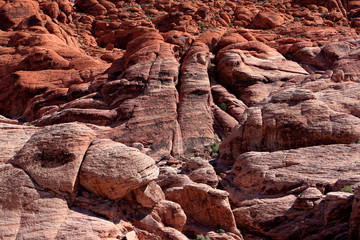 Colorful rocks at the Red Rock Canyon National Conservation Area in Nevada, USA