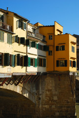 Fototapeta na wymiar Ponte Vecchio in Florence 