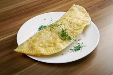 Cheburek  with meat