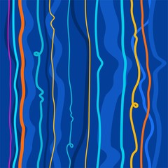 Background, ribbon, seamless, blue. 