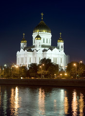 Fototapeta na wymiar Christ the Savior in Moscow