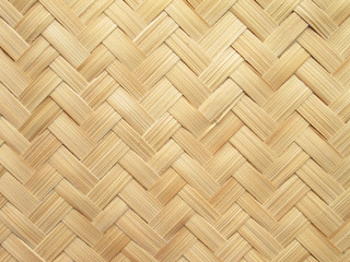 Woven wood pattern background