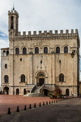 Fototapeta na wymiar Palazzo dei Consoli in Gubbio