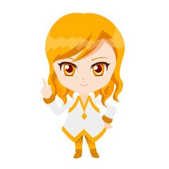 アニメ　キャラクター　女の子