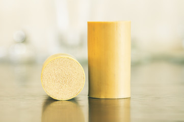 Plastic stoppers for wine bottles