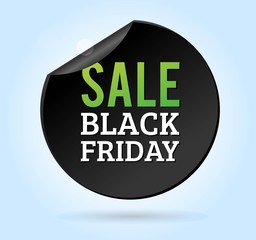 Black Friday sale badges