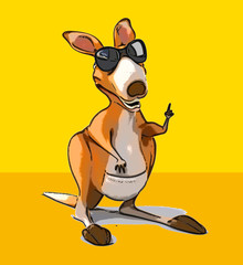 Fun kangaroo © Julien Tromeur