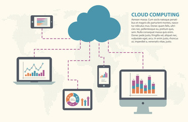 Vector infographic template for cycling diagram, graph, presenta