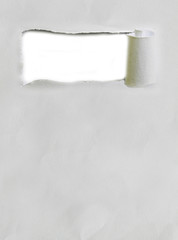 piece of paper on white