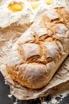 homemade glutten free rustic bread
