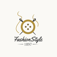 Tailor Fashion Icon Logo