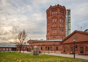 Water Tower, 1862 on the territory of the information and educational center Vodokanal, the Museum...