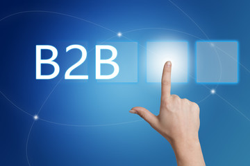 Obraz premium Business to Business