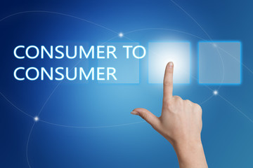 Obraz premium Consumer to Consumer