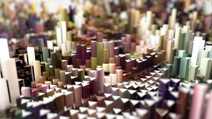 Pixel landscape