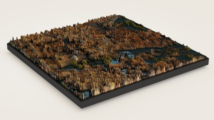 Pixel landscape
