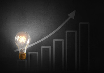 Bright ideas on wall