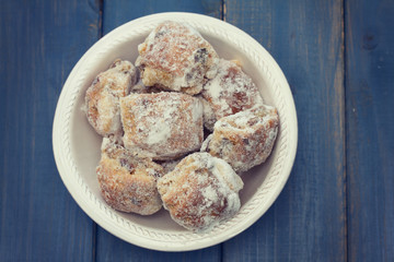 cookies with cup of coffee