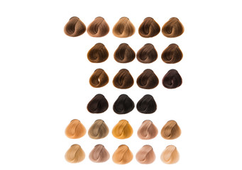 Obraz premium lock of hair color