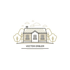 Vector logo design template