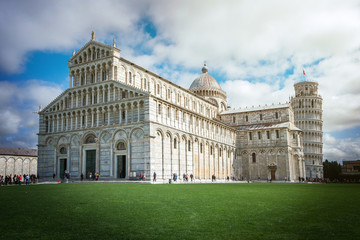 Obraz premium View of the Pisa Cathedral in Pisa, Italy