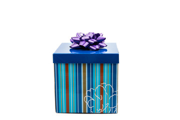 blue gift box