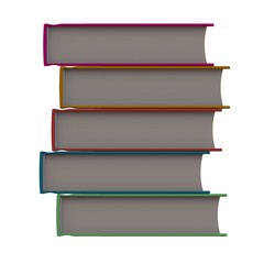 Stack of books 