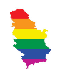 serbia gay map
