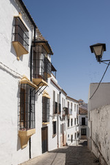 Fototapeta na wymiar Pueblos de la provincia de Málaga, Ronda y sus calles