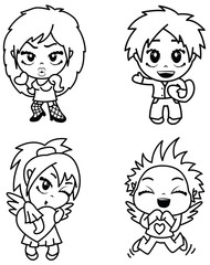 valentine characters