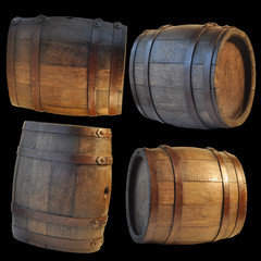 background of barrel