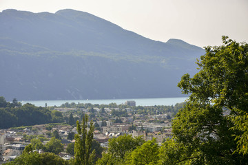 Aix les Bains et le lac du Bourget