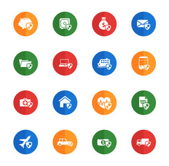 Insurance simply icons