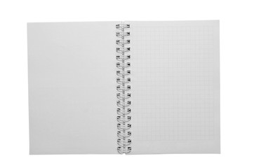 paper notepad isolated