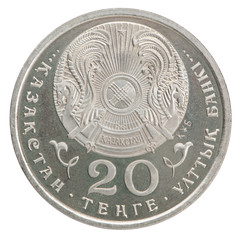 Kazakh coin tenge