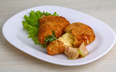 Fried cheese