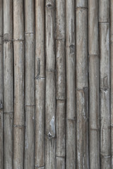 Abstract old bamboos wall.