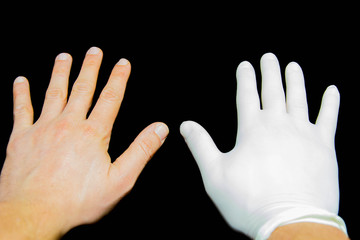 1230 - hands with latex gloves
