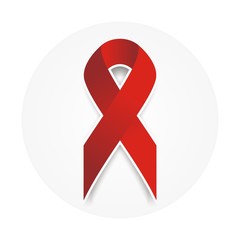Symbol Icon of AIDS Design Illustration