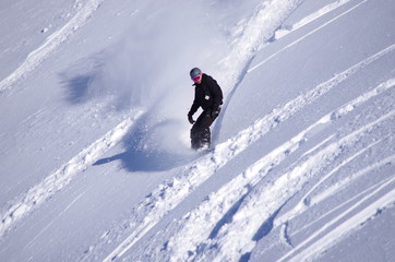 freeride en snowboard