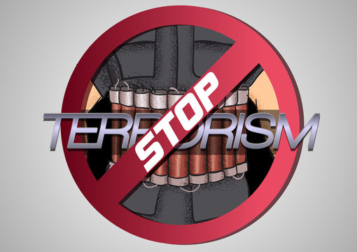 poster against terrorism