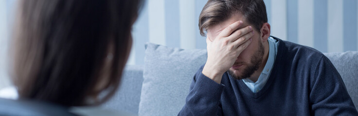 Man with mental problem