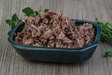 Canned tuna